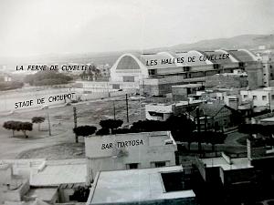 ORAN 1960 CUVELIER CHOUPOT MARAVAL 3 - LE STADE ET LES HALLES 2
